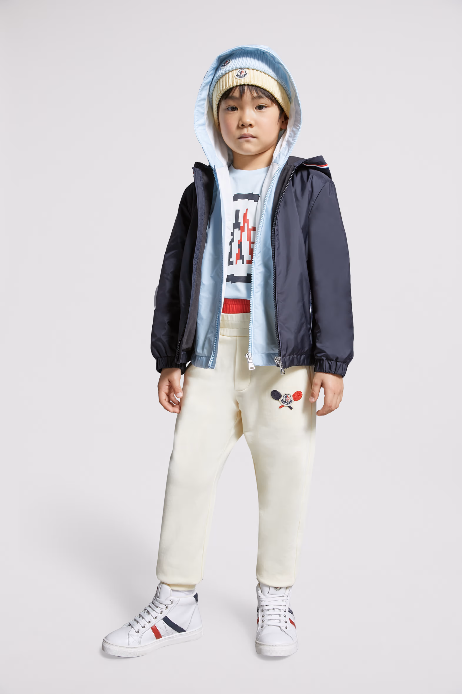 Granduc Hooded Jacket Boy Blue Moncler 2